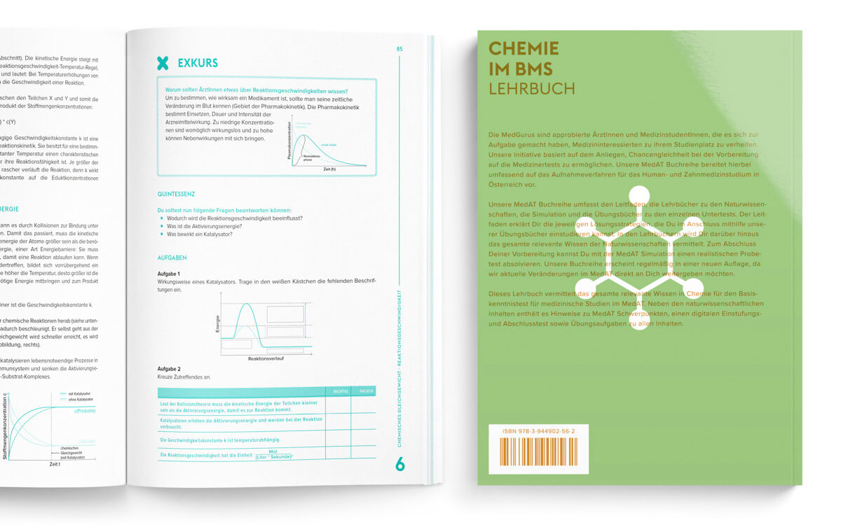 Chemie im BMS Lehrbuch MedAT Backover