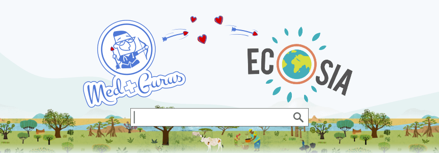 Mache die Welt ein bisschen besser und benutze Ecosia