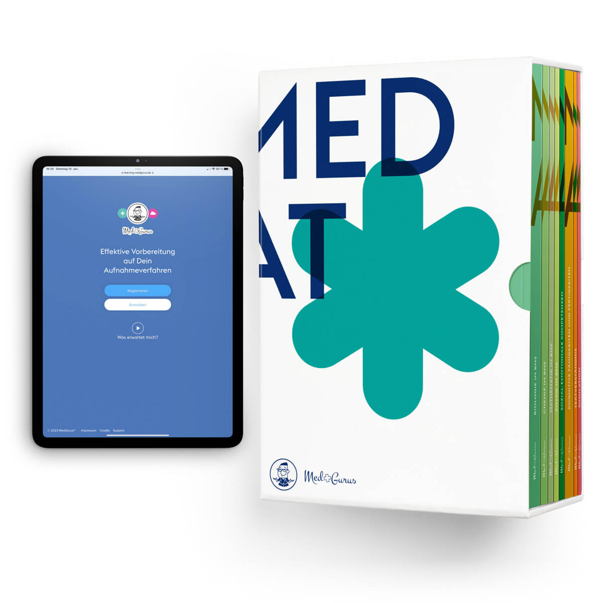 MedAT 2024 Komplettpaket und E-Learning Tablet