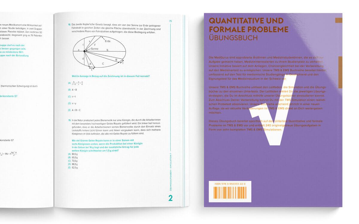 TMS & EMS Übungsbuch Quantitative und formale Probleme 2022 Innenansicht 3