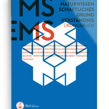 TMS & EMS Übungsbuch Medizinisch-naturwissenschaftliches Grundverständnis 2022 Cover